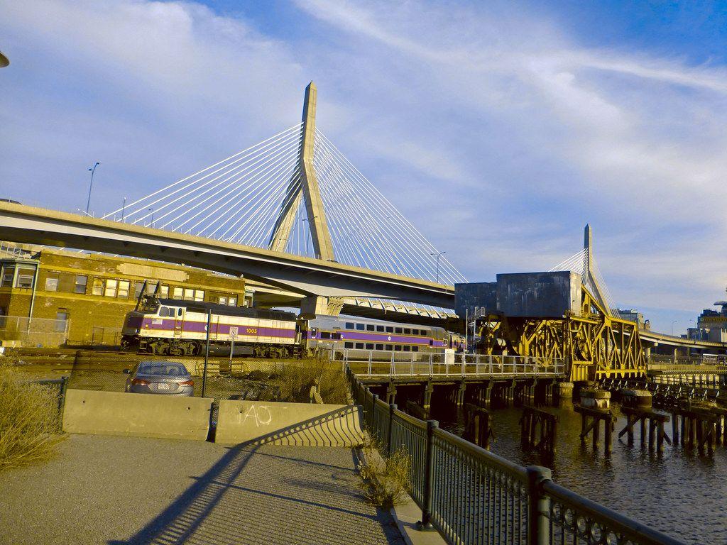 1024x768 Tower A with Engine 1005 and Zakim Bridge in