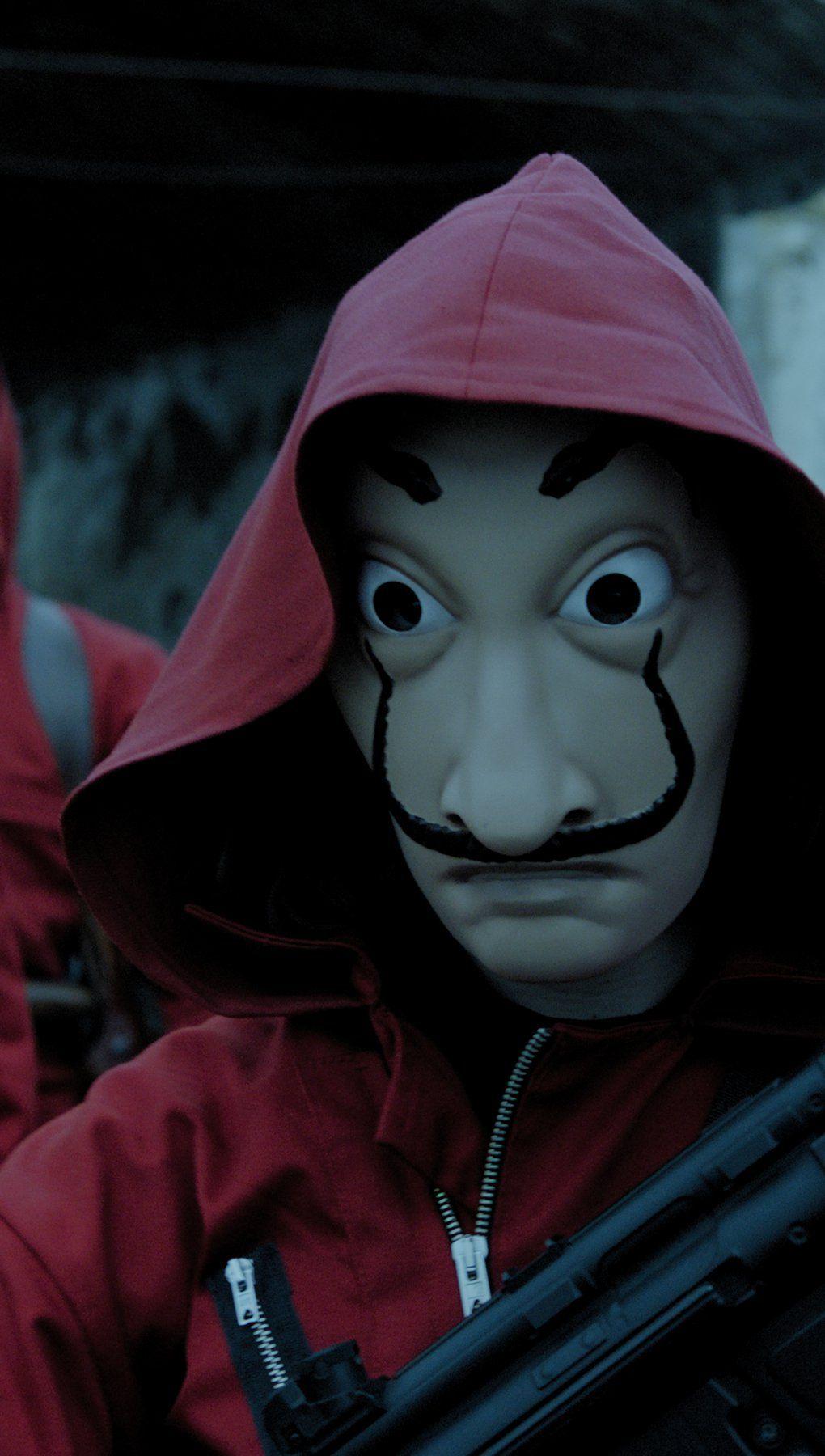 1020x1800 Money Heist Wallpaper