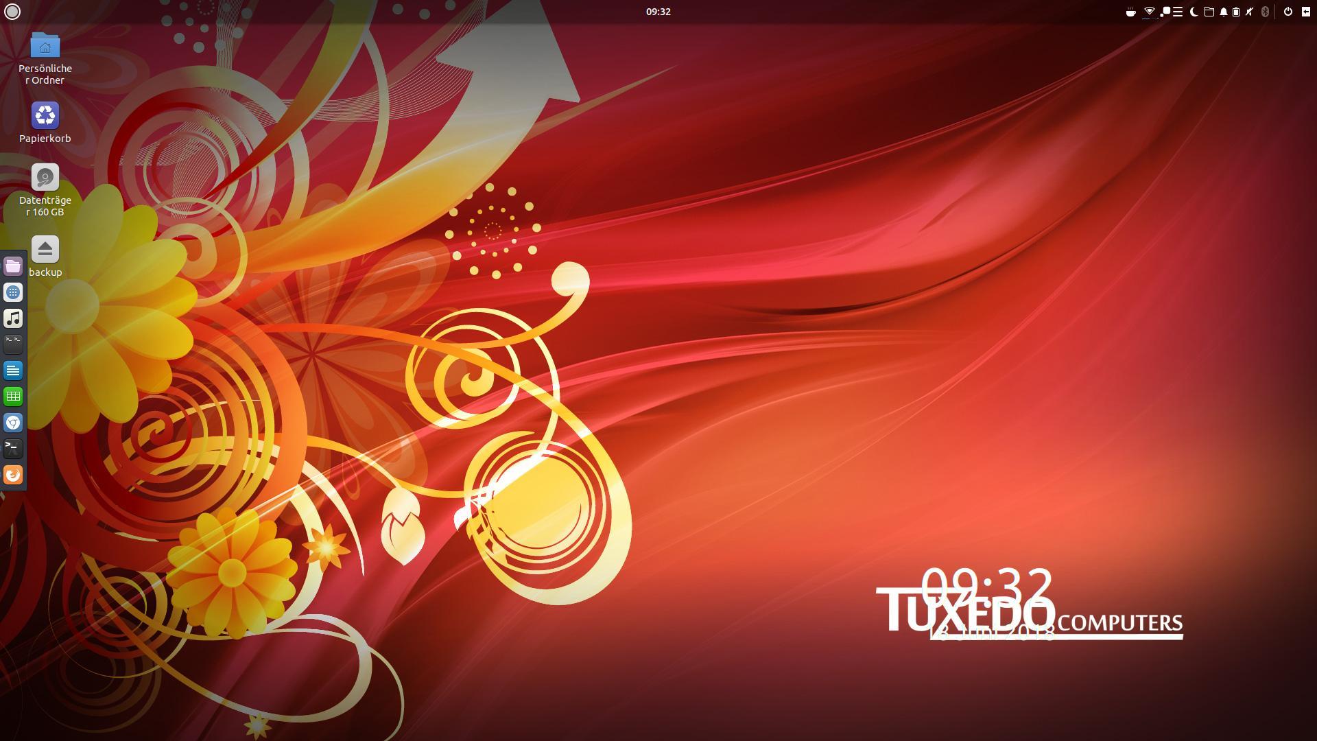 1920x1080 widgets do I remove the clock from the Ubuntu Budgie 18.04 desktop?