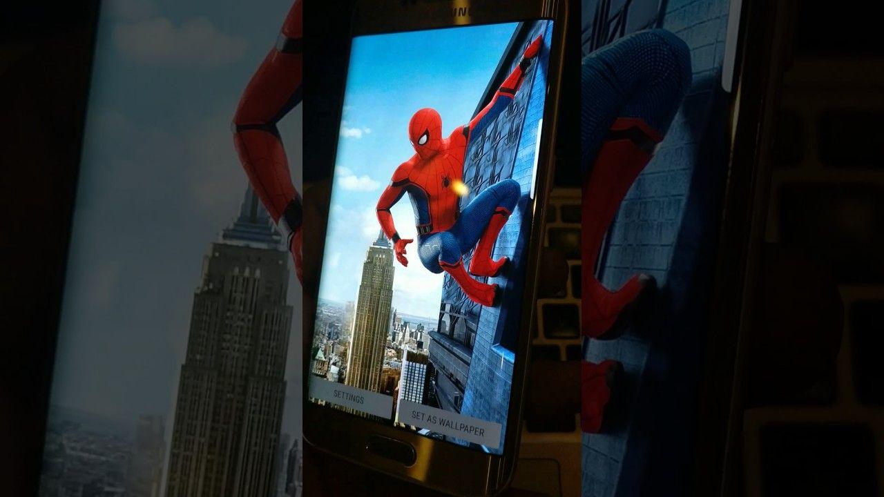 1280x720 3D Wallpaper. Spiderman Homecoming. best app. Android Live