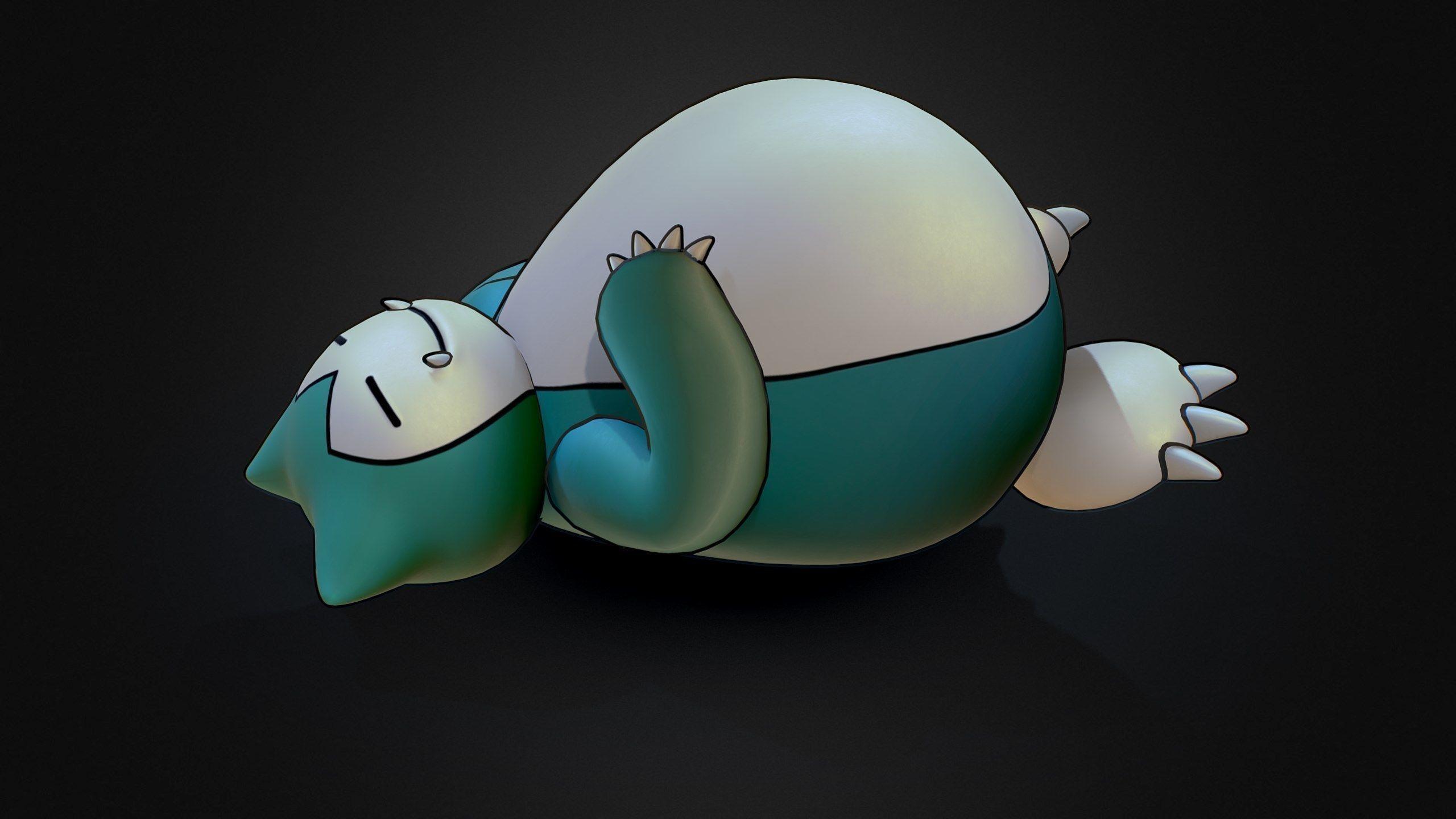 2560x1440 Snorlax HD Wallpaper
