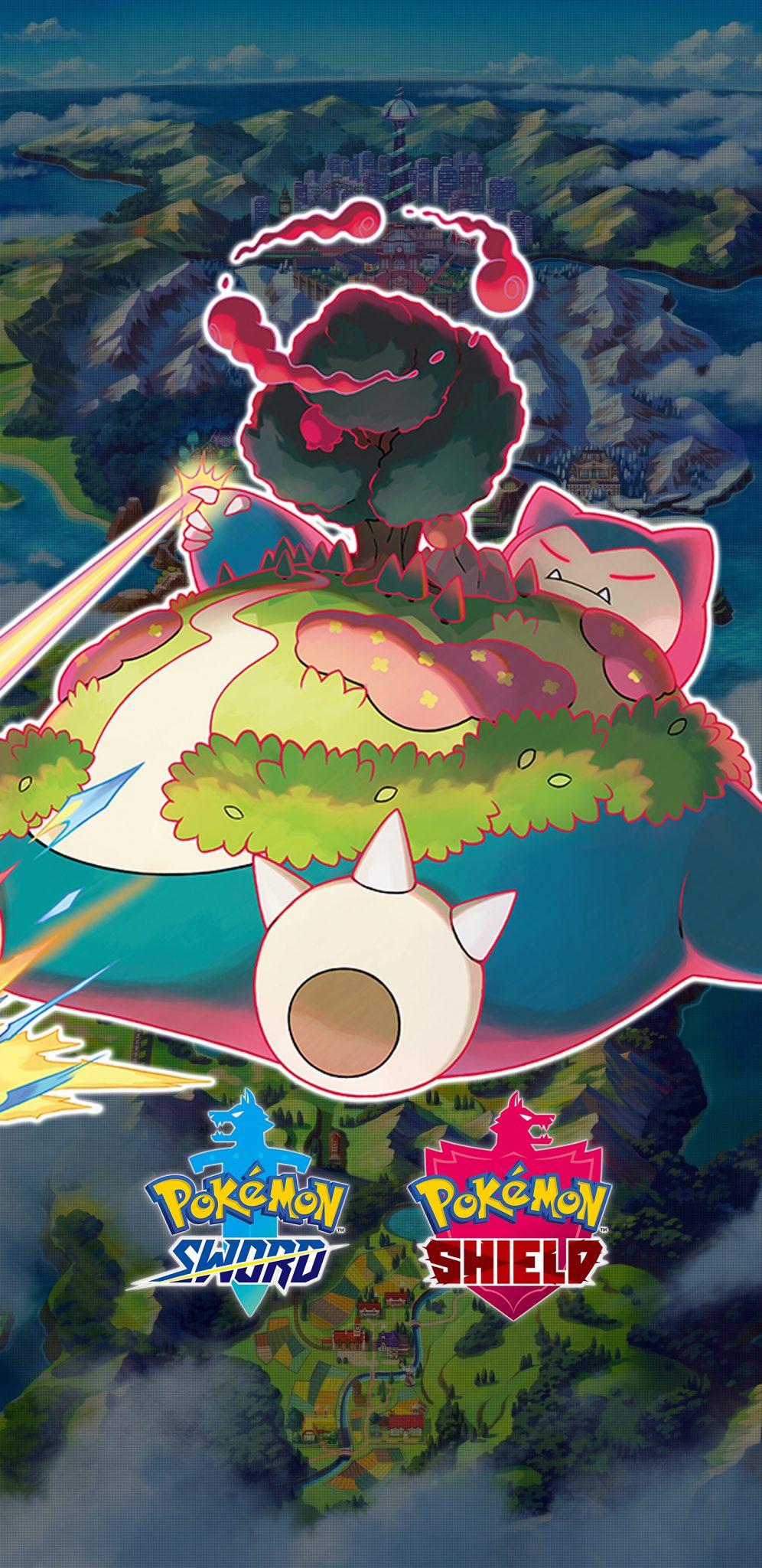 996x2048 Pokemon Sword and Shield Gigantamax Snorlax Wallpaper. Cat with Monocle