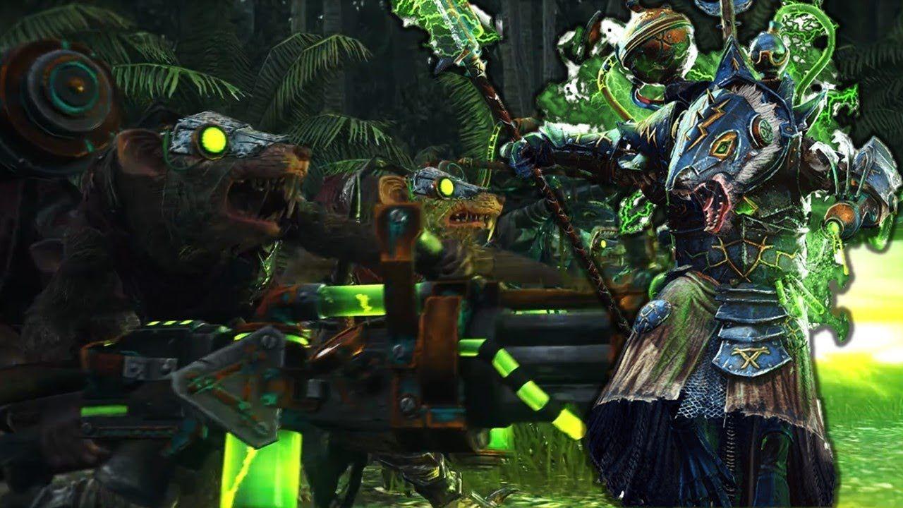 1280x720 Clan Skryre UNLEASHED! Guns of Doom Free for All War Warhammer 2. Warhammer, Warhammer fantasy, Total war