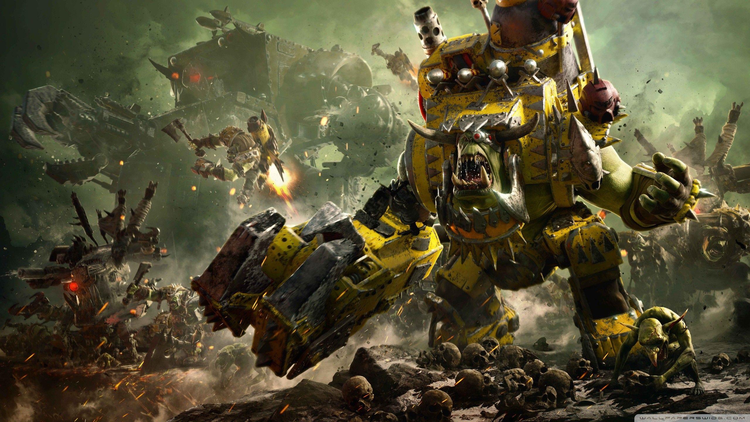 2560x1440 Warhammer Lizardmen Wallpaper