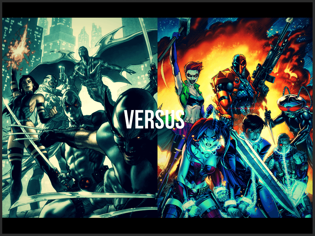 1024x768 The Uncanny X Force Vs. The Suicide Squad (New 52)