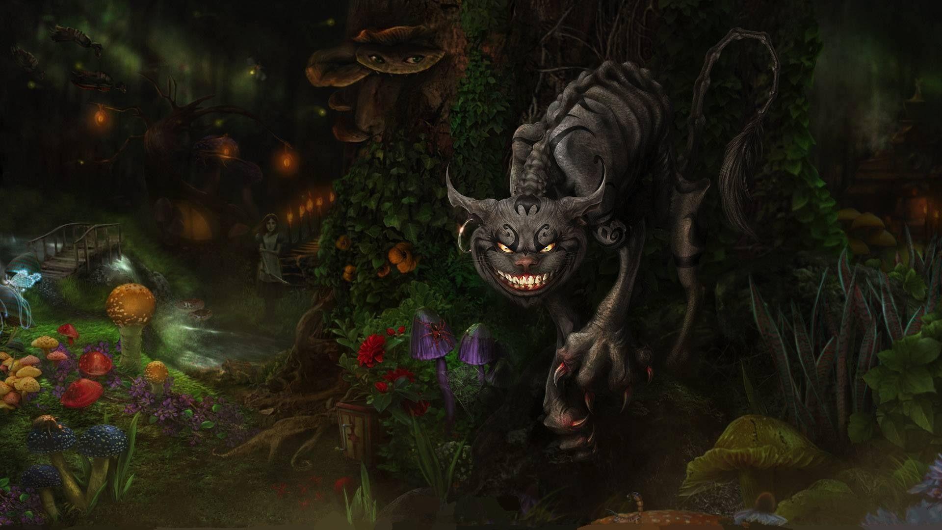 1920x1080 Latest Evil Cheshire Cat Wallpaper This Week Madness Return Cat Wallpaper & Background Download