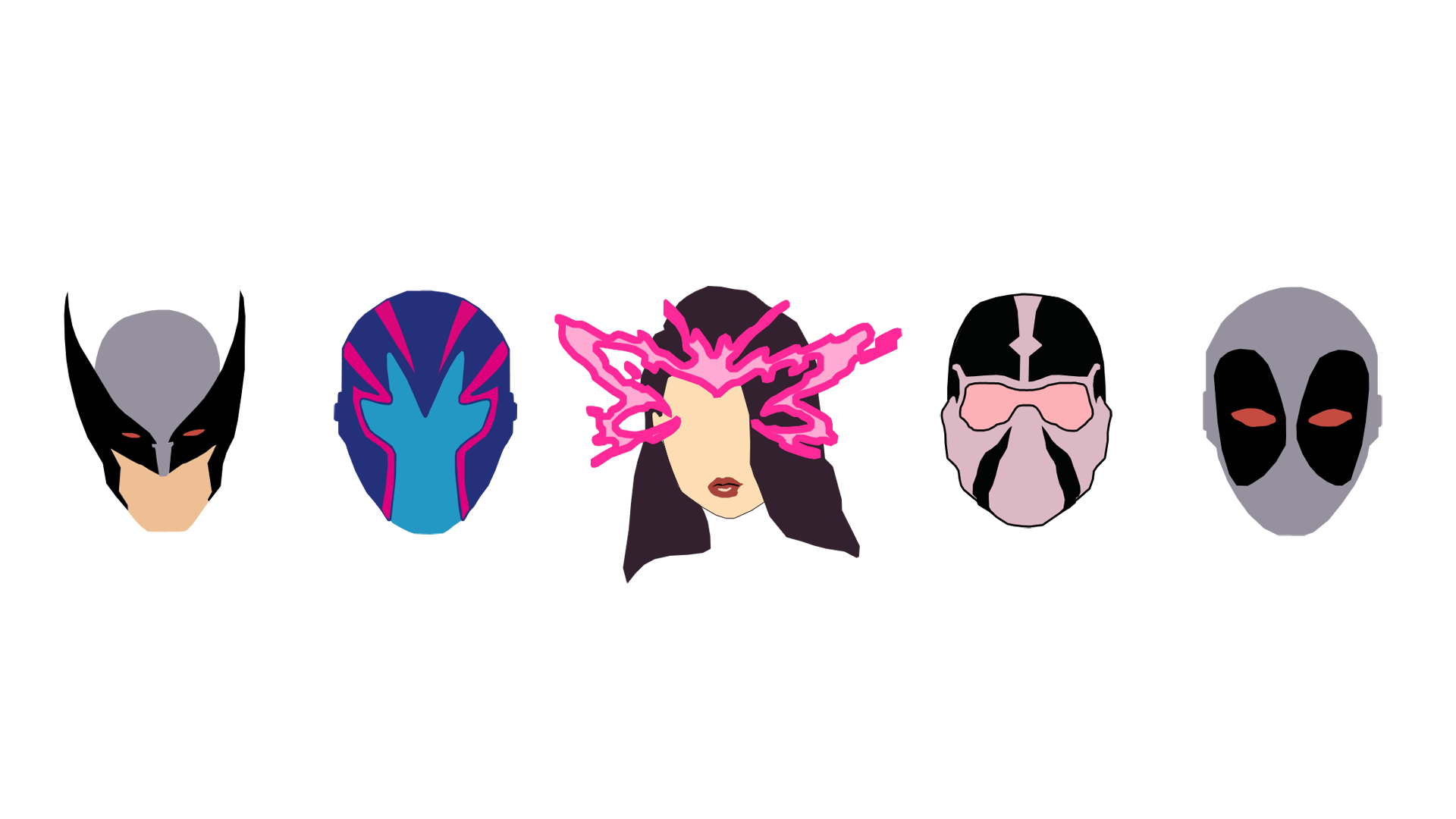 1920x1080 I Made A Minimalist Style Uncanny X Force Wallpaper. Check It Out