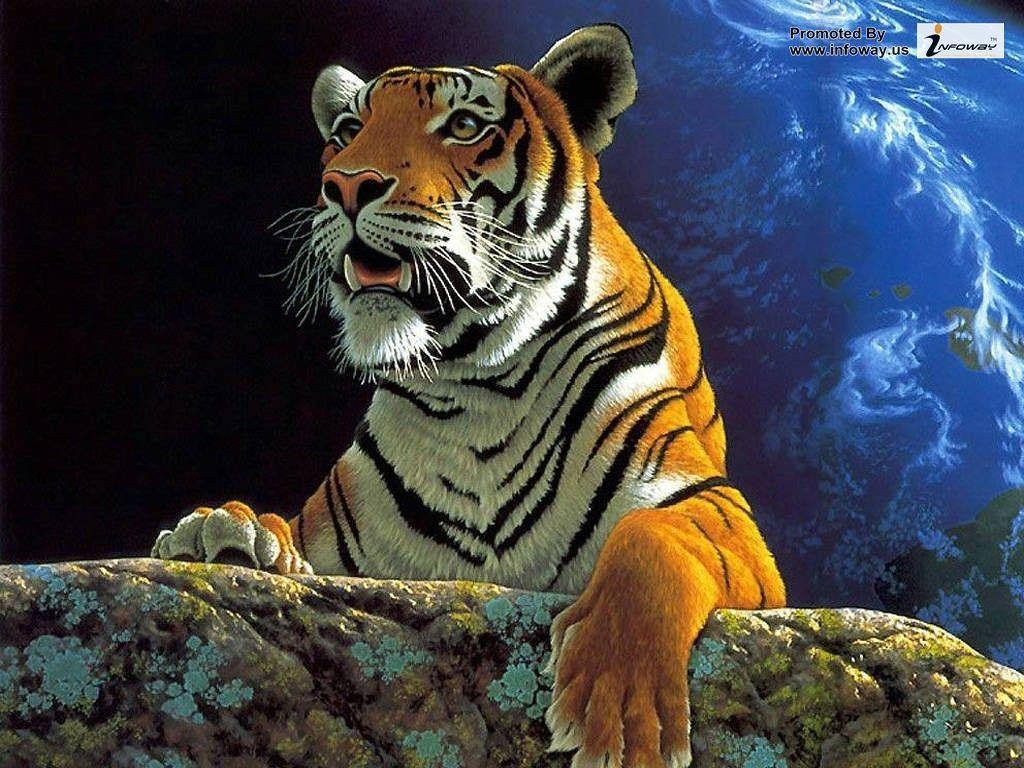 Space Tiger Wallpapers - Top Free Space ...