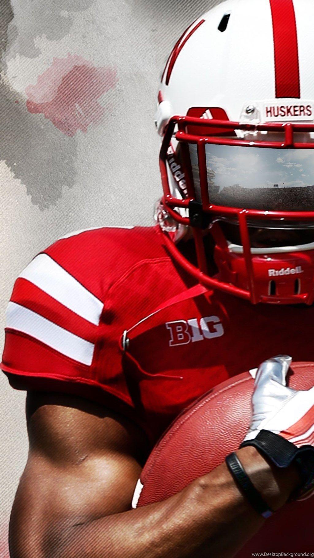 1024x1820 Nebraska Cornhuskers Football Mobile Wallpaper