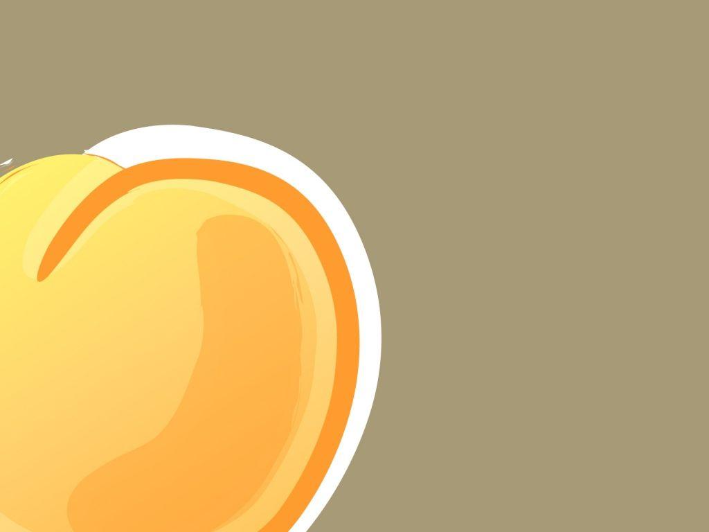 1024x768 Peach desktop PC and Mac wallpaper