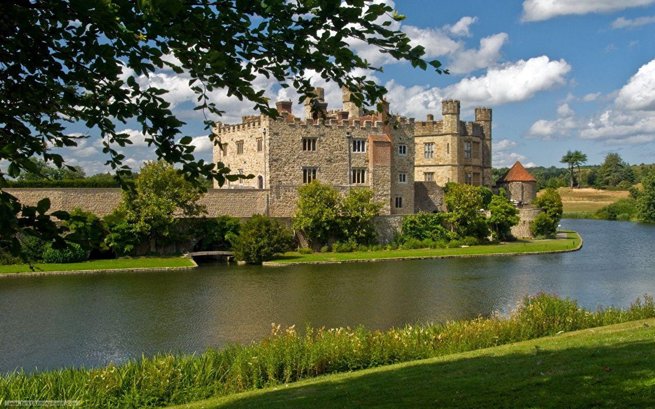 1280x800 Desktop Wallpaper Leeds Castle England (Kent) castle Cities
