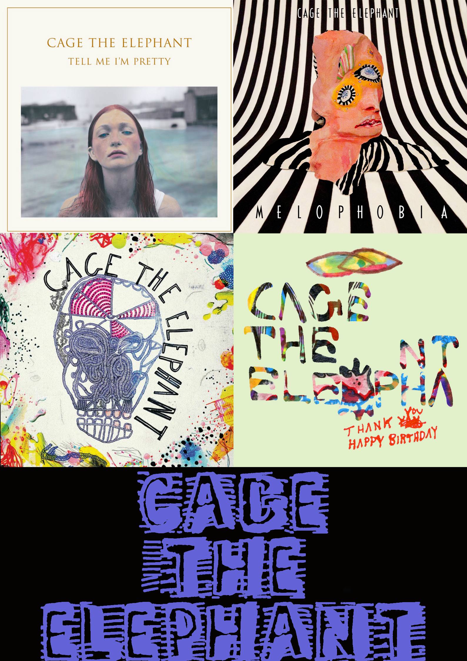 1588x2246 Cage The Elephant Phone Wallpaper