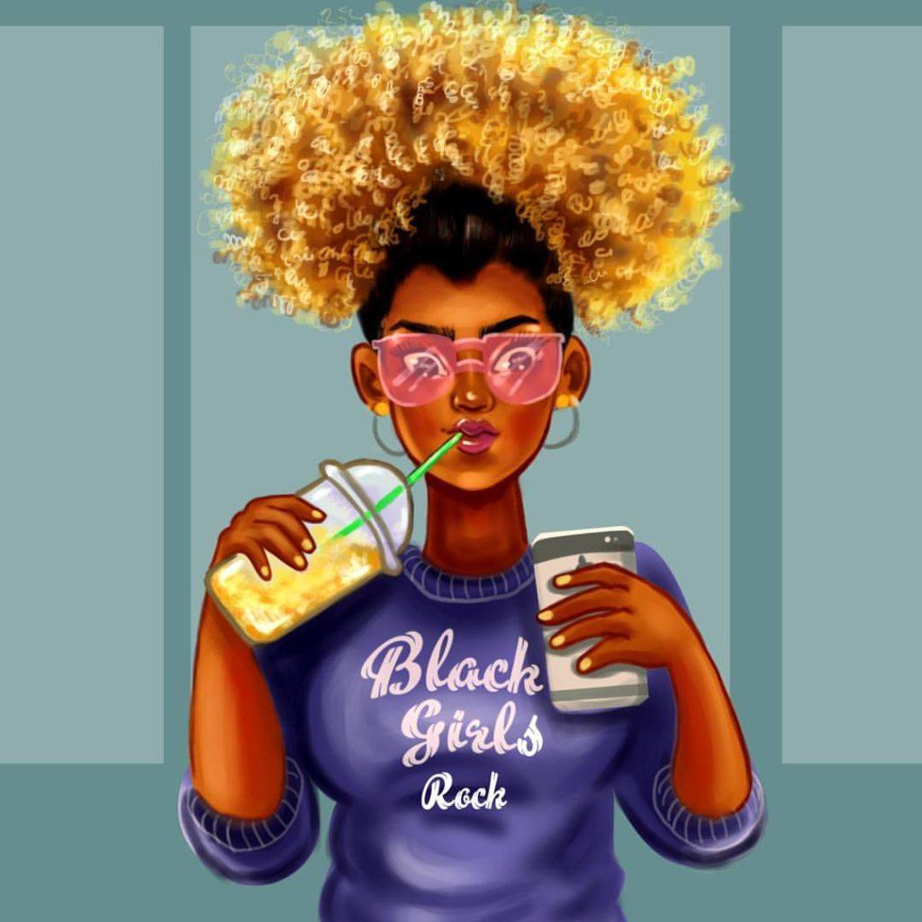 1024x1024 Cute Black Girls Wallpaper
