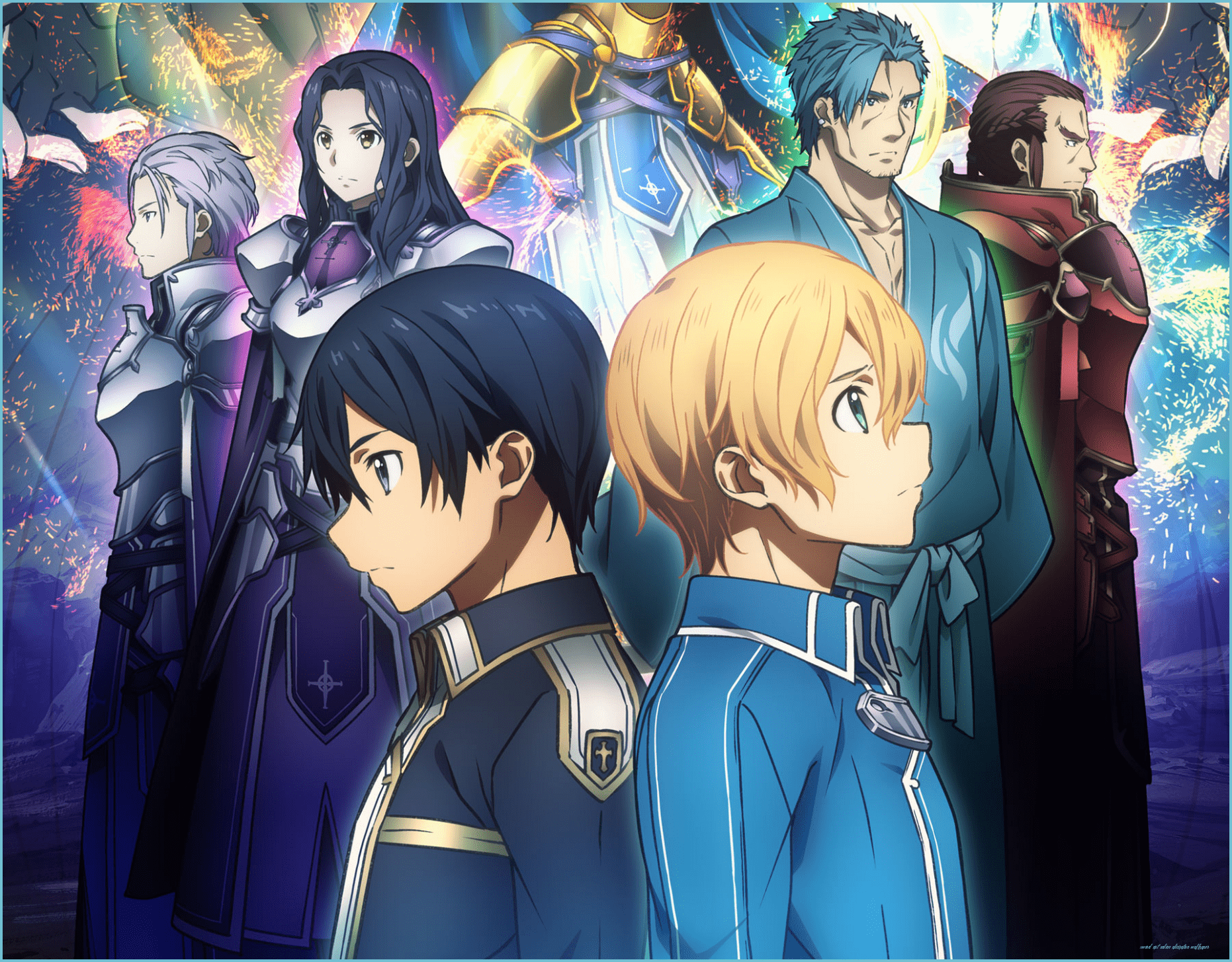 1862x1455 Sword Art Online Alicization Wallpaper Sword art online, Sword art online alicization wallpaper