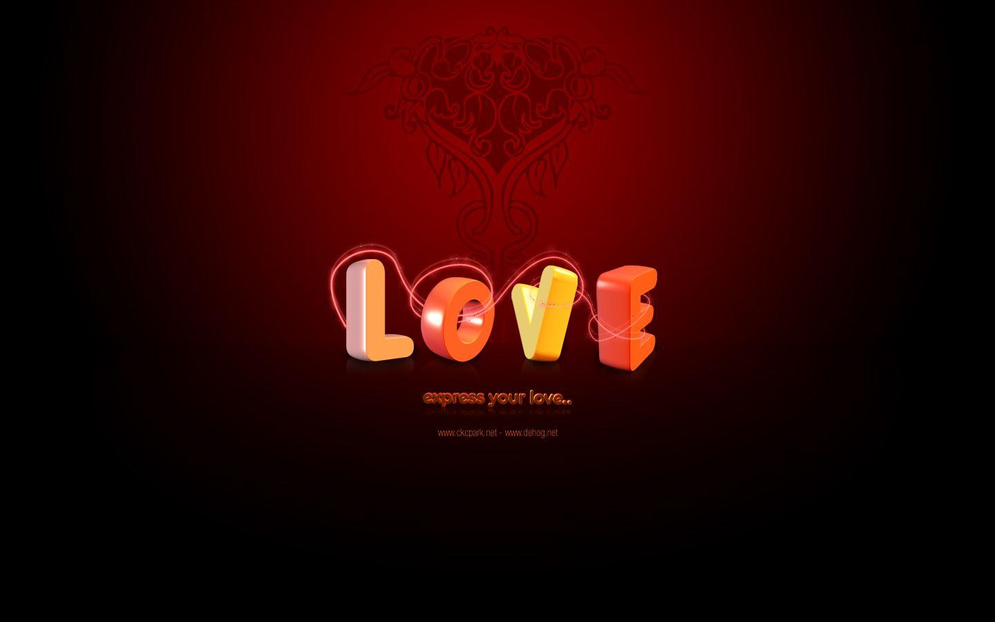 creative love wallpapers