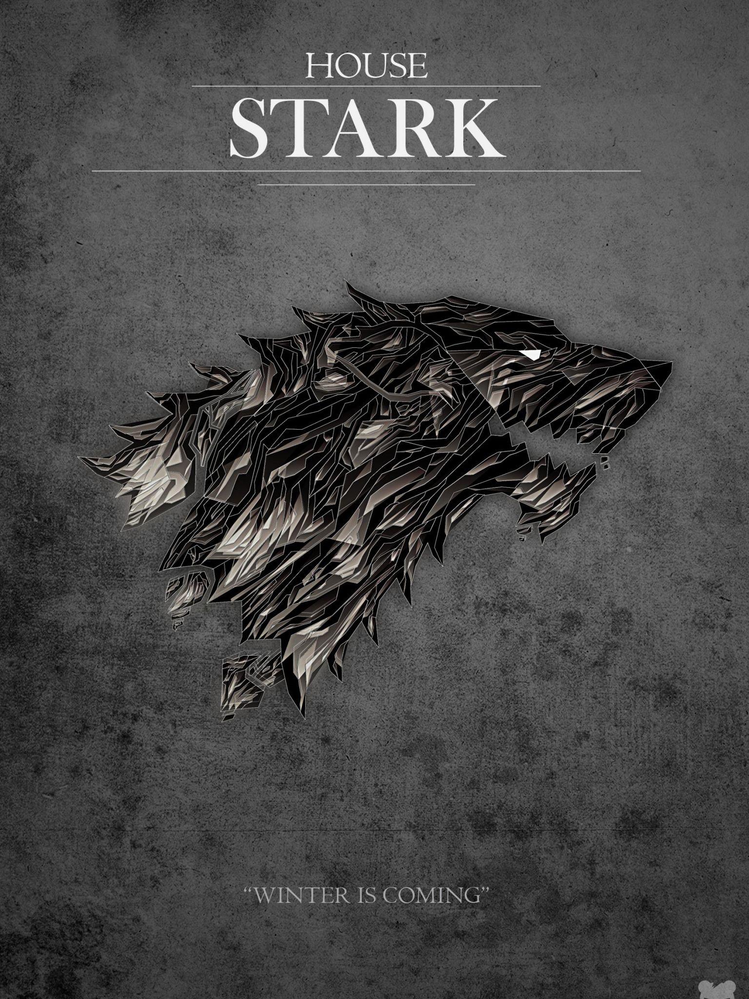 Дом старк. Winter is coming. Stark. House Stark.
