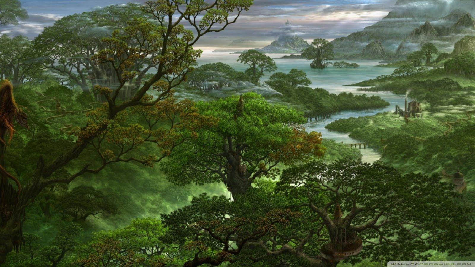 1600x900 Jungle Wallpaper. Forest Wallpaper. High Definition Wallpaper. Cool Nature Wallpaper