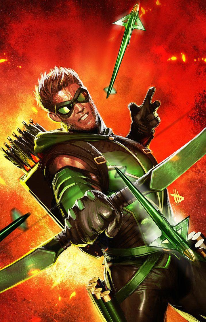 716x1116 Green Arrow. By Dave Wilkins