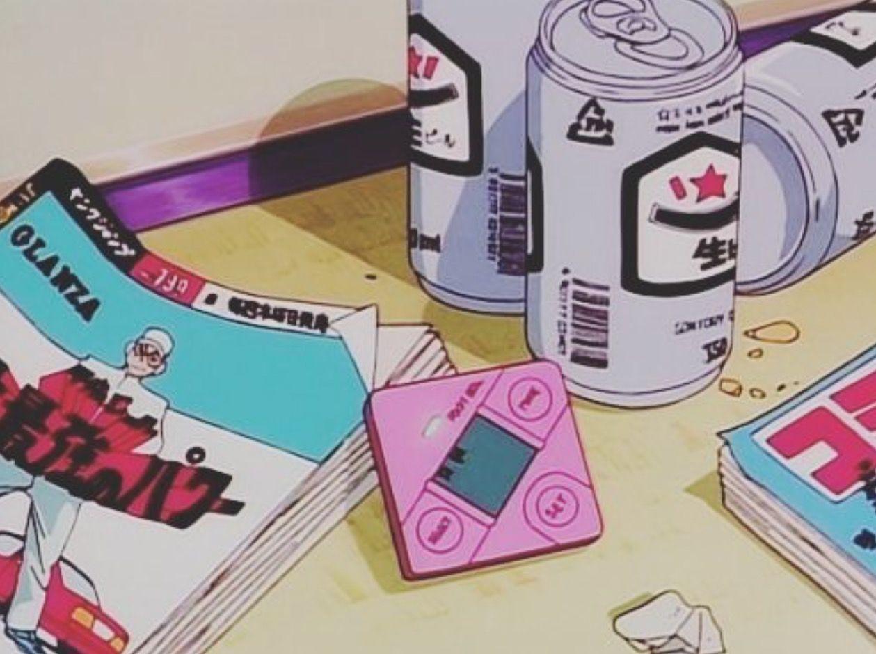 1259x940 80s Aesthetics Anime Wallpaper
