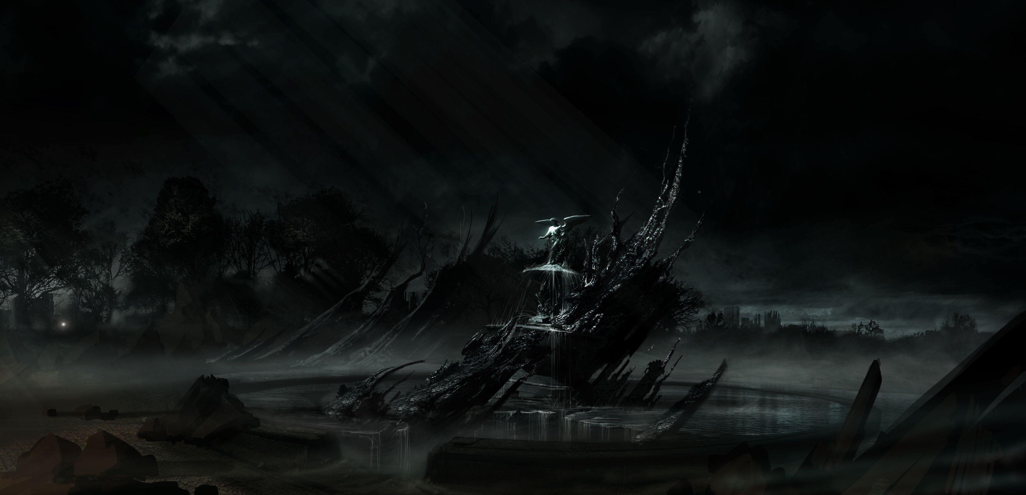 3475x1679 Alone In The Dark HD Wallpaper 1 X 1679. Dark wallpaper, Wallpaper, HD wallpaper