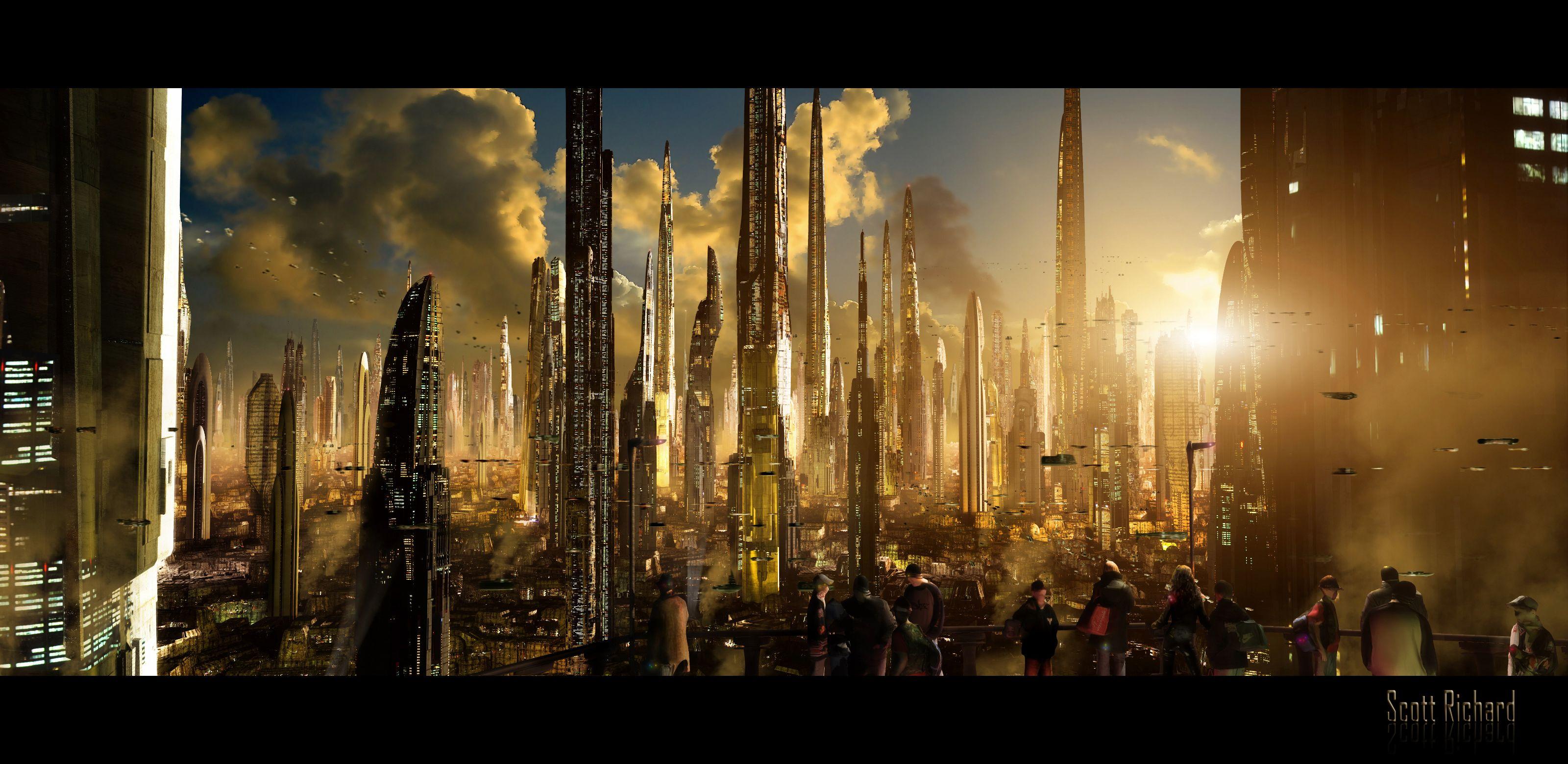 3200x1560 Most viewed Future City wallpaperK Wallpaper