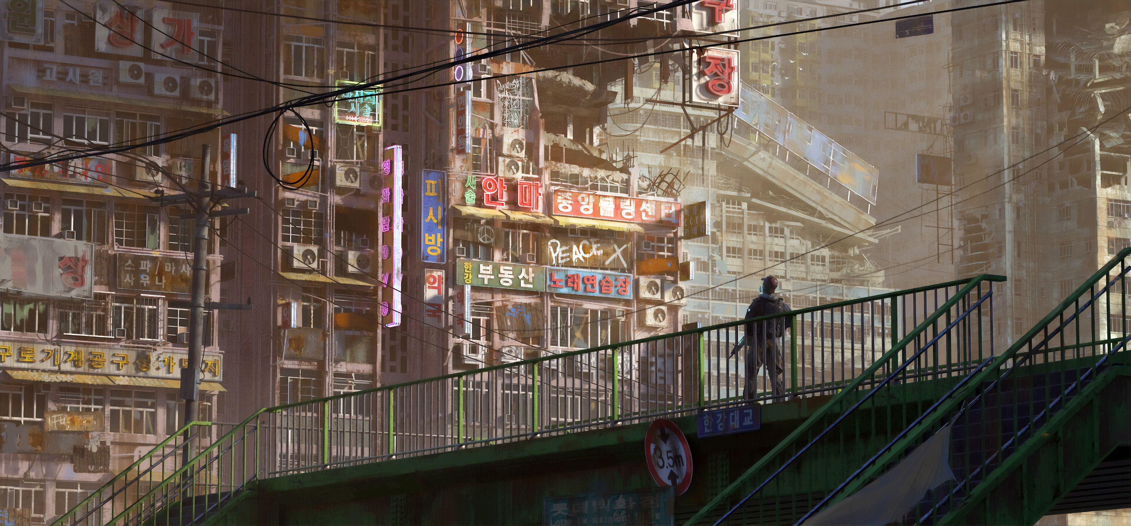 3840x1788 Abandoned City 4k 2048x1152 Resolution HD 4k Wallpaper, Image, Background, Photo and Picture