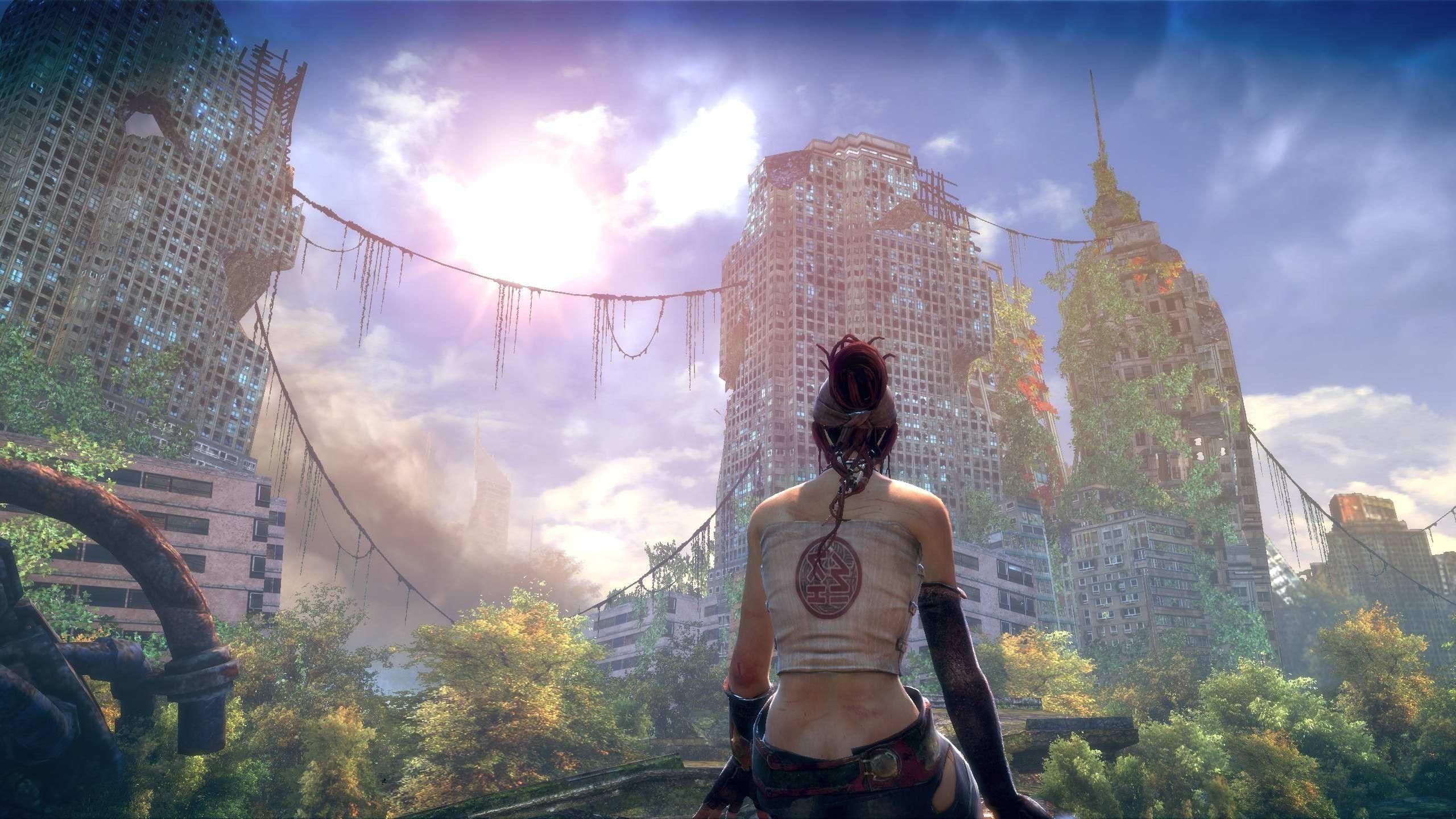 2560x1440 Abandoned City, Video Games, Ruin, Enslaved: Odyssey To The West Wallpaper HD / Desktop and Mobile Background