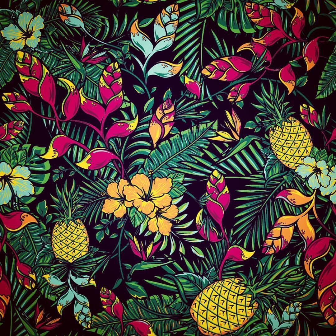 1080x1080 Kenny Vidinich on Instagram: “#onevibe #onevibehawaii #clientwork”. Hawaiian art, Art inspiration, Instagram