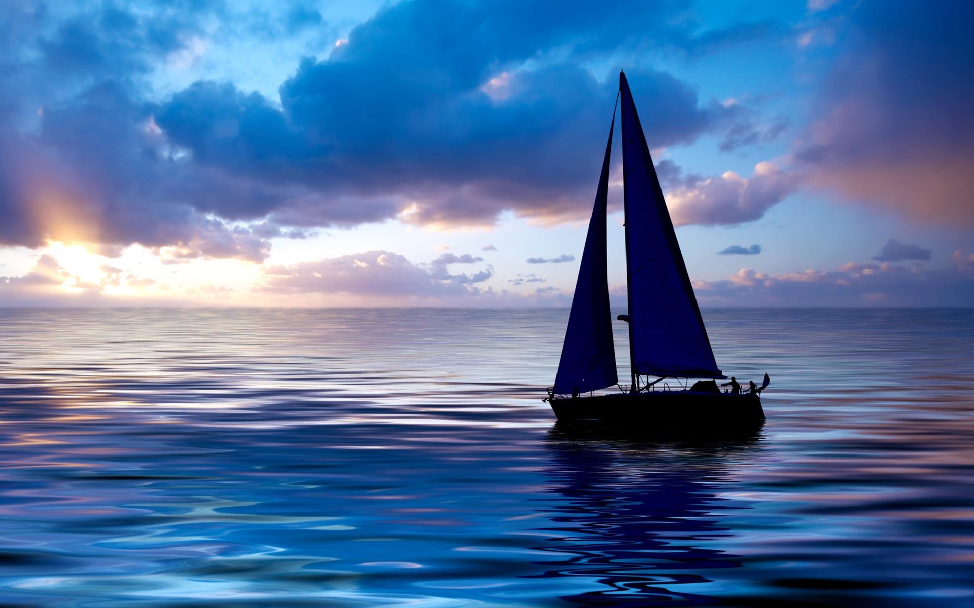 1920x1200 Nature HD Wallpaper 4 Alone On A Wide Wide Sea