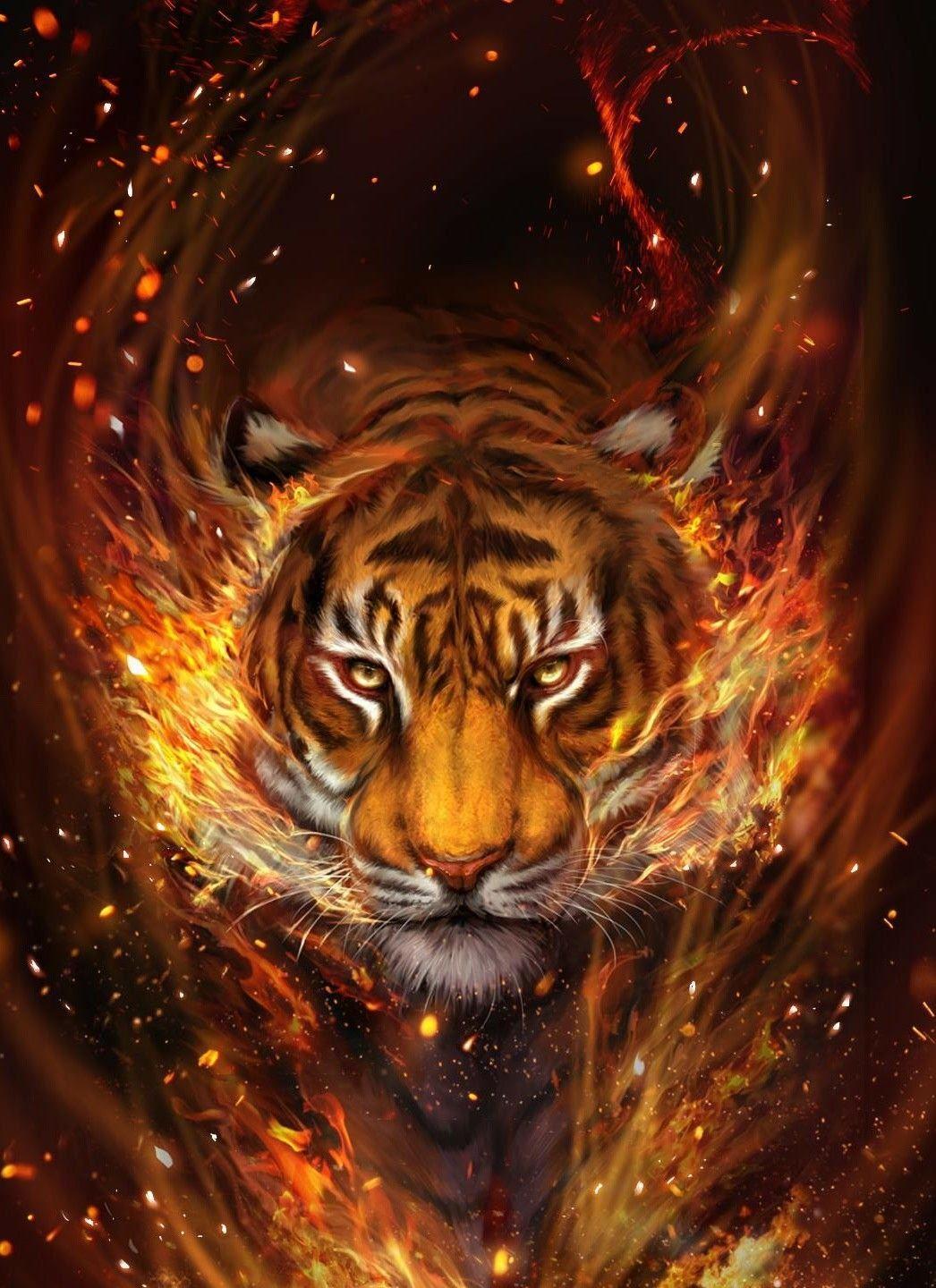 Artistic Tiger Wallpapers - Top Free Artistic Tiger Backgrounds ...