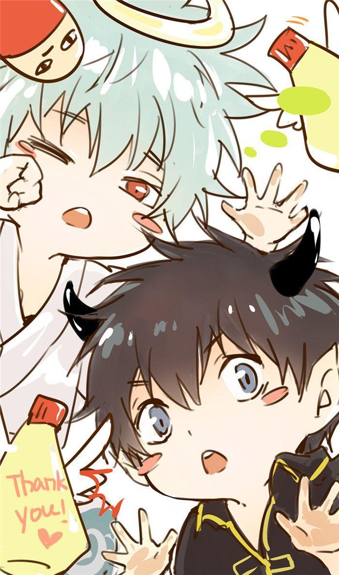 700x1185 GinHiji Sakata Gintoki X Hijikata Toshirou Anime Manga: Gintama Artist. Anime Chibi, Anime, Gintama Wallpaper