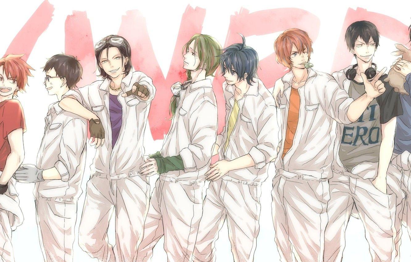1332x850 Wallpaper blood, anime, art, guys, Gintama, GINTAMA image for desktop, section сёнэн