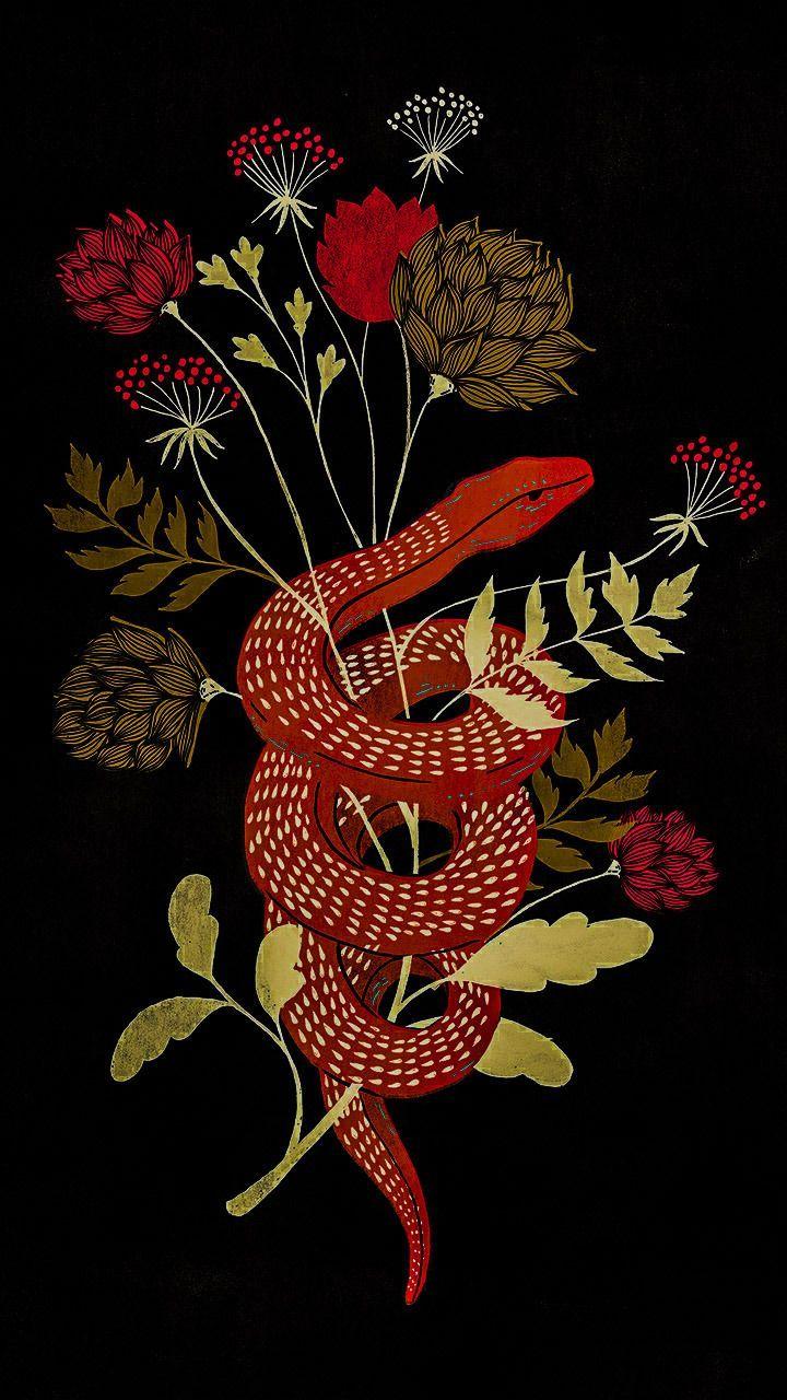 720x1280 wallpaper. Art wallpaper, Snake wallpaper, Art