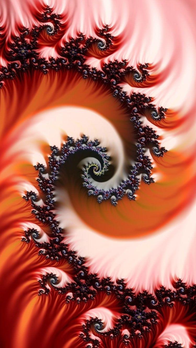 750x1334 Fractal Art iPhone Wallpaper
