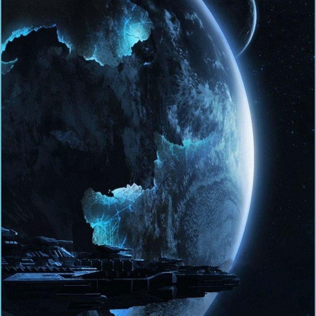1024x1024 宇宙船 Earth Wallpaper 13k HD wallpaper 4k