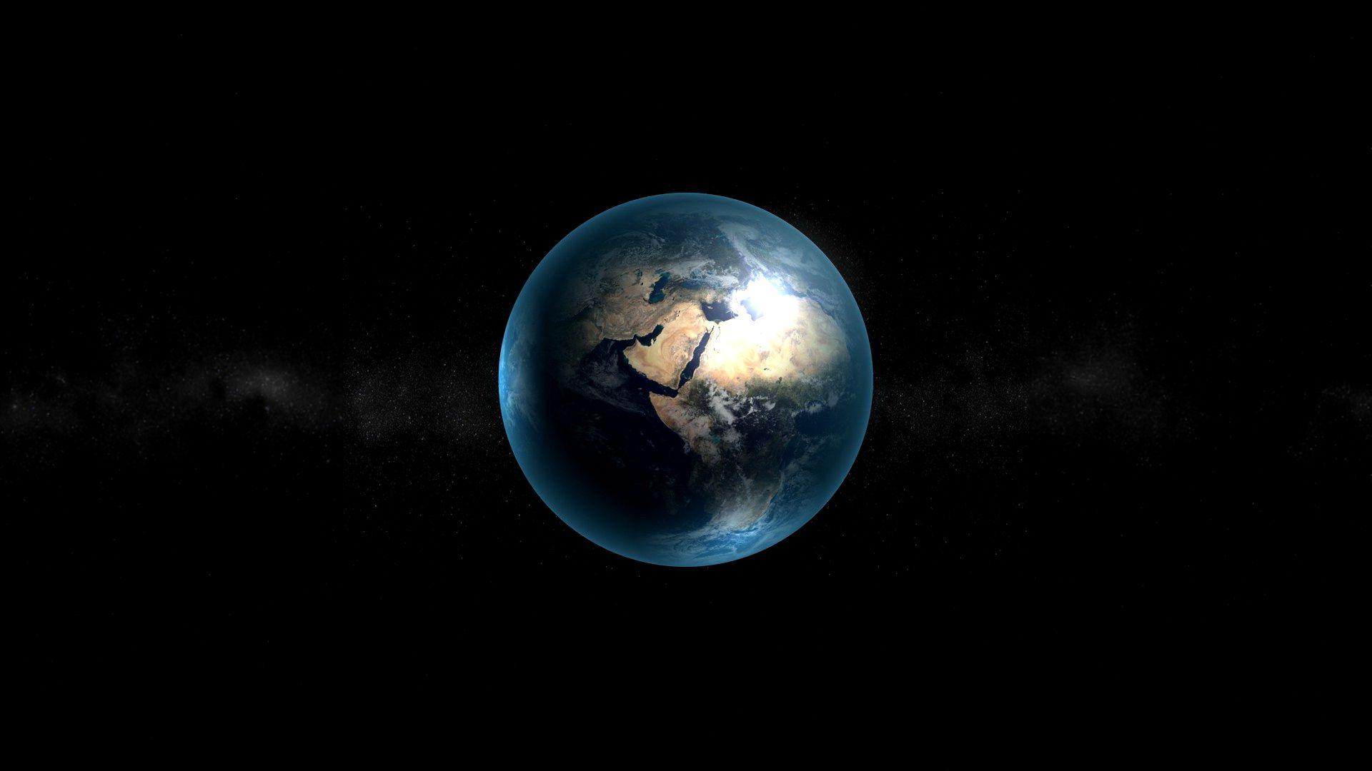1920x1080 Apple Planet Wallpaper