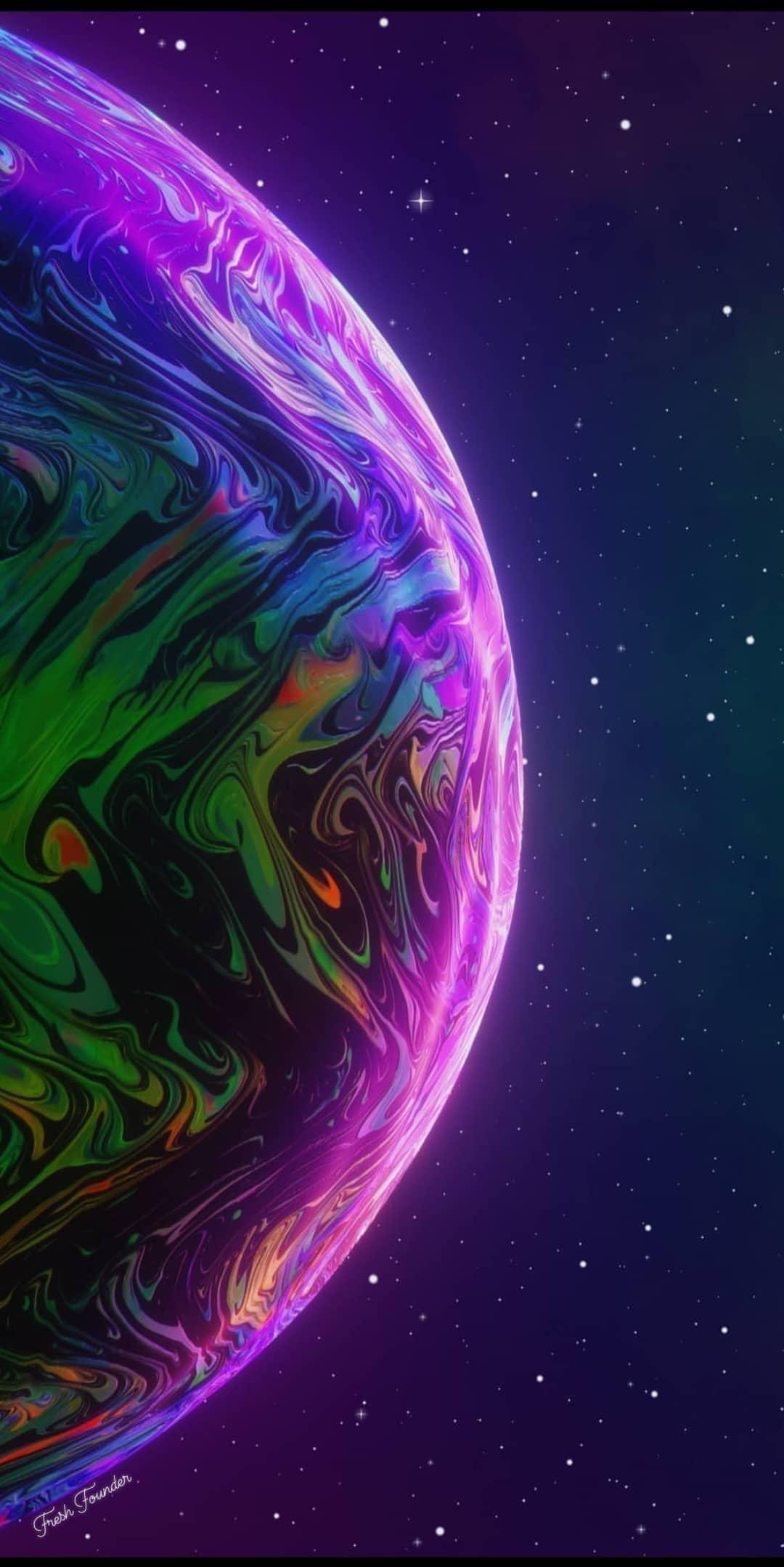 1080x2157 Latest Earth. Vaporwave wallpaper, Colourful wallpaper iphone, Space iphone wallpaper