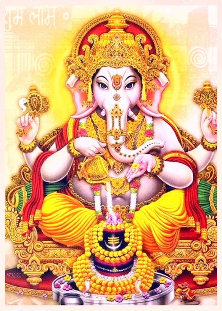 750x1050 Ganesh Ji Ke Wallpaper HD Wallpaper