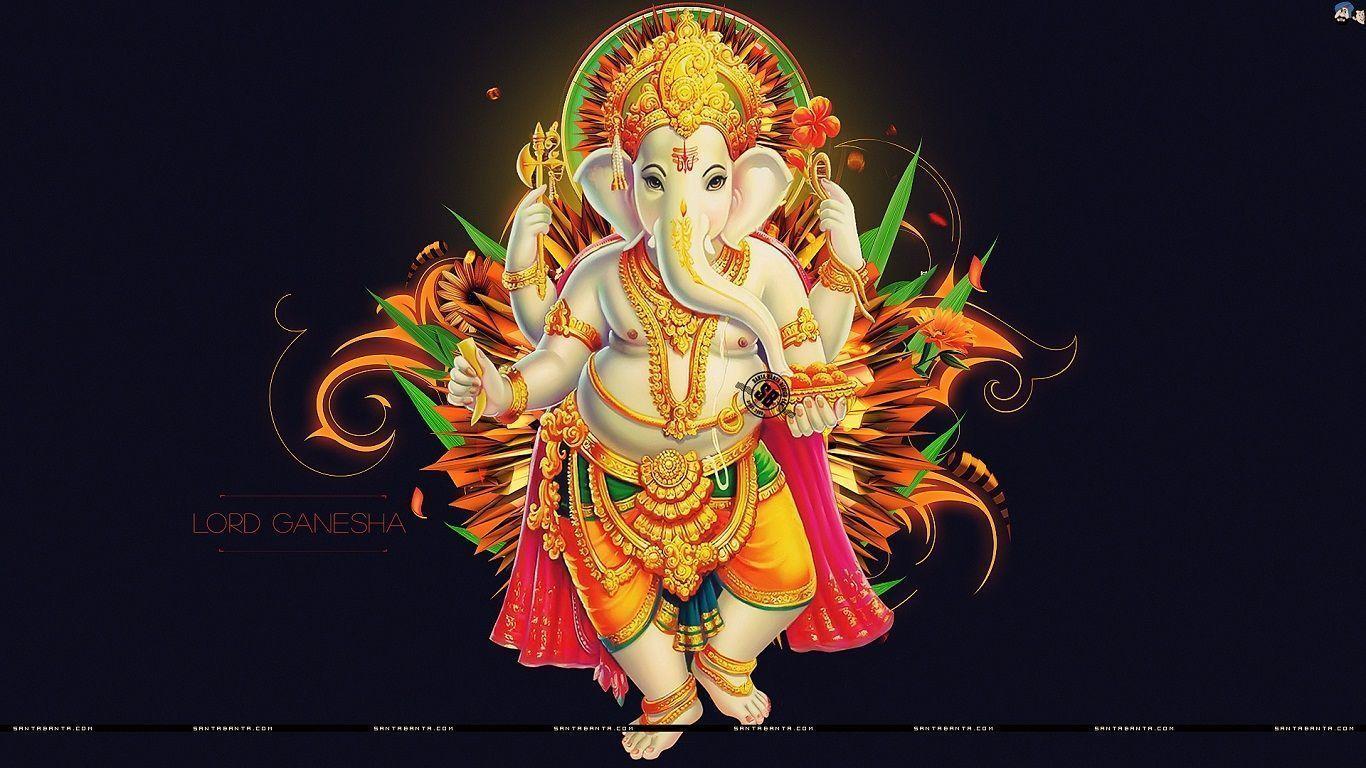 1366x768 lord ganesha HD wallpaper 1080p, god ganesh HD wallpaper 1080p. Hanuman wallpaper, Ganesha, Ganesh wallpaper