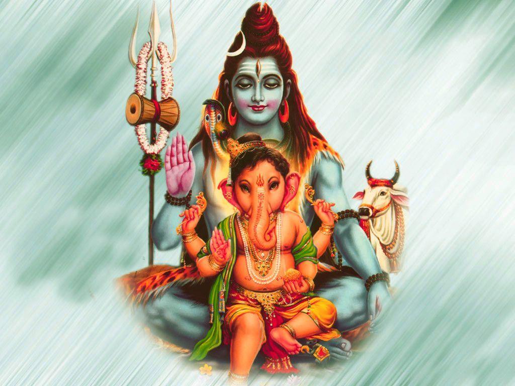 1024x768 Lord Ganesha HD Desktop Wallpaper