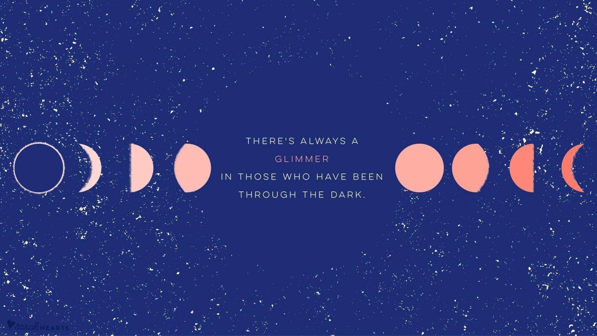 1920x1080 Aesthetic Moon Wallpaper: Image