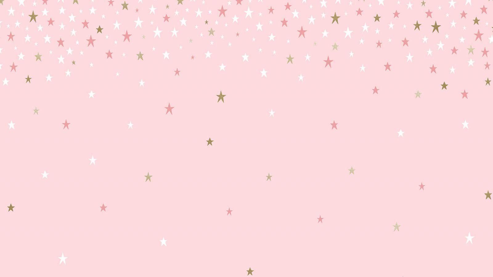 1600x900 Free download Falling Star Pink Wallpaper Mural MuralsWallpaper [1650x1070] for your Desktop, Mobile & Tablet. Explore Image of Pink Wallpaper. Free Pink Wallpaper, Pink Wallpaper Blog, Cool Love Pink Wallpaper
