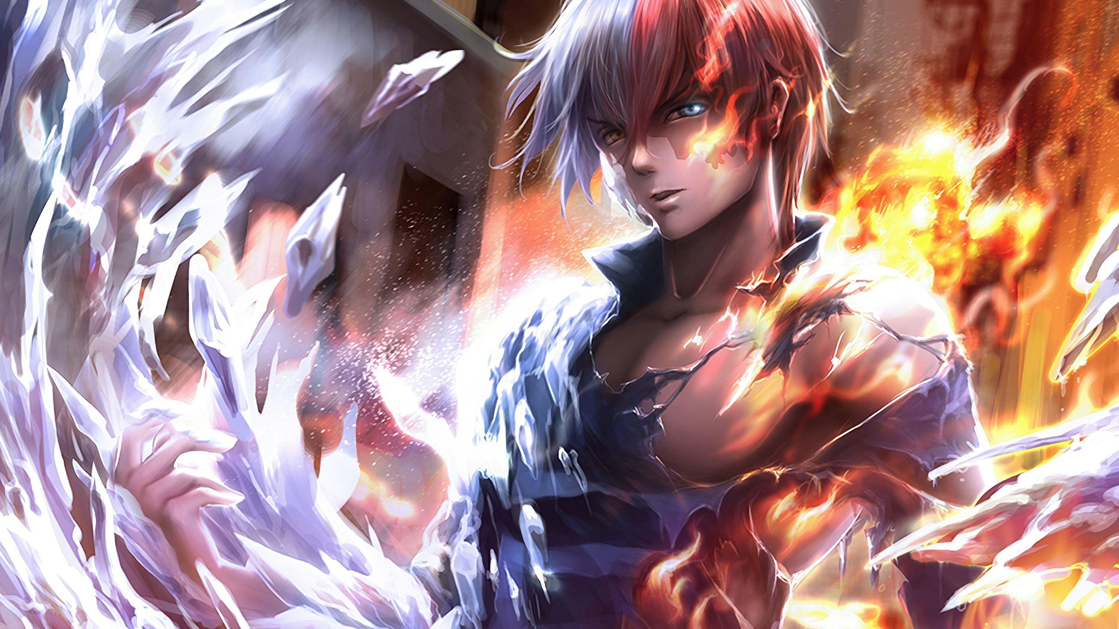 3840x2160 3840x2160 Shoto Todoroki wallpaper for desktop