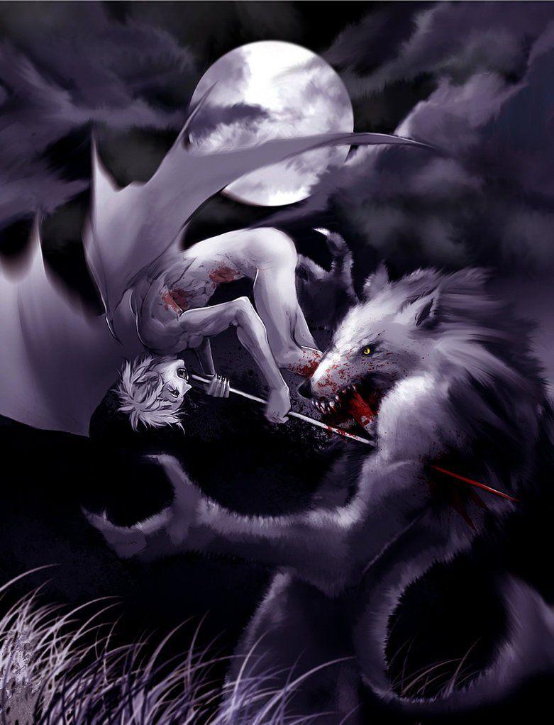 Vampire Vs Werewolf Wallpapers Top Free Vampire Vs Werewolf Backgrounds Wallpaperaccess