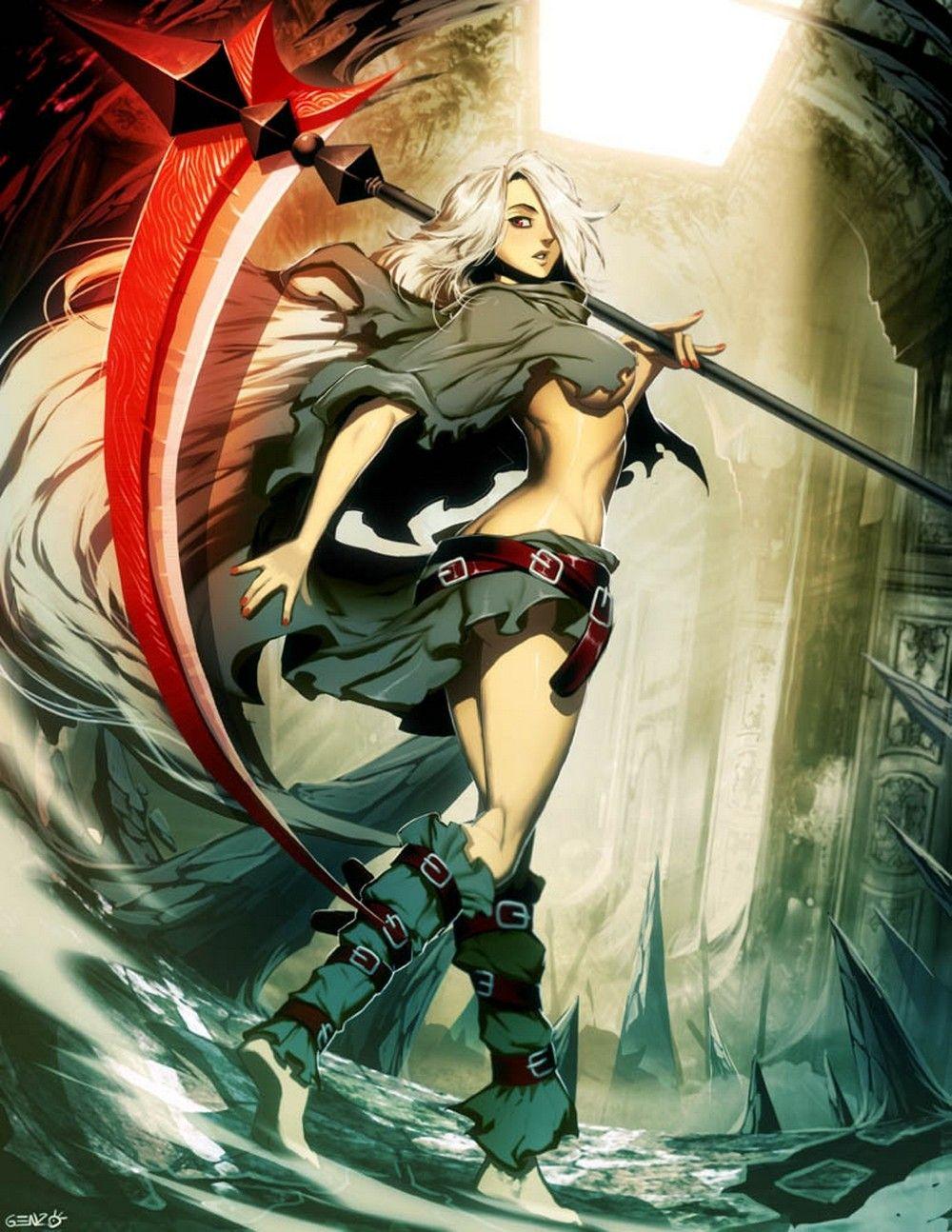 1000x1294 Free download Wallpaper 1000x1294 Scythe Fantasy Art Anime [1000x1294] for your Desktop, Mobile & Tablet. Explore Anime Wallpaper. TMNT Wallpaper , Wallpaper, Wallpaper