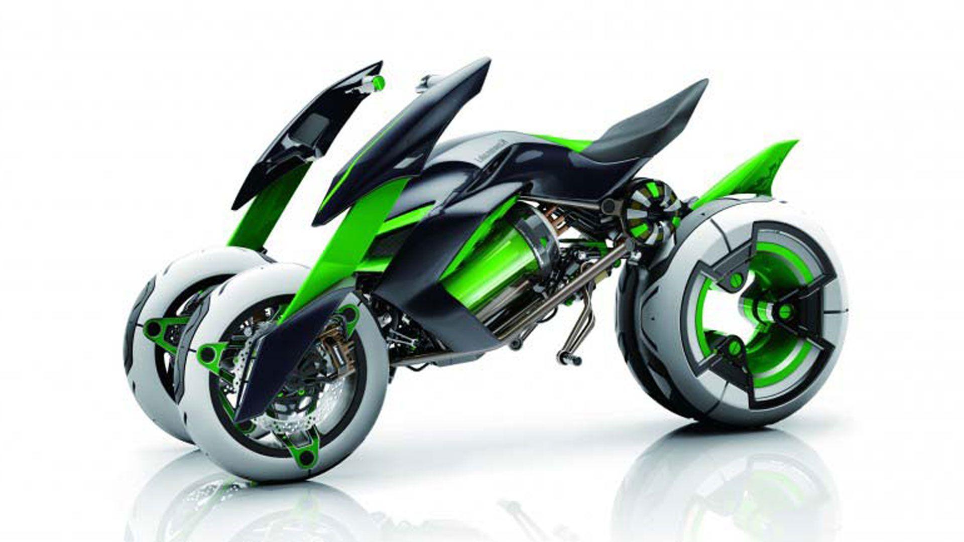 1920x1080 Kawasaki Electric J Concept Wallpaper · 4K HD Desktop Background. Concept motorcycles, Kawasaki, Motorcycle
