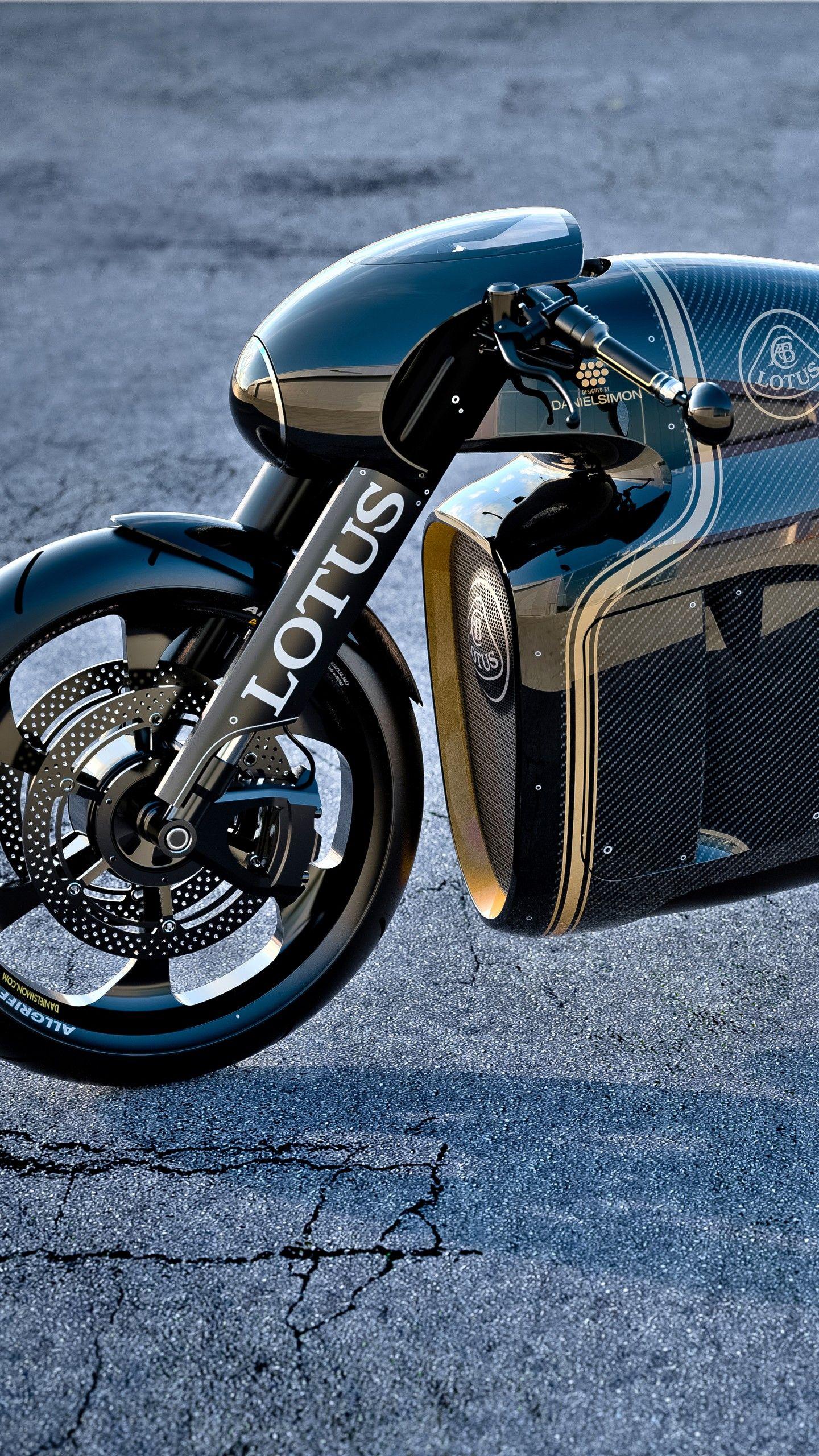1440x2560 Wallpaper Lotus C- concept, motorcycle, Kodewa, superbike, cruiser, test drive, speed, Cars & Bikes
