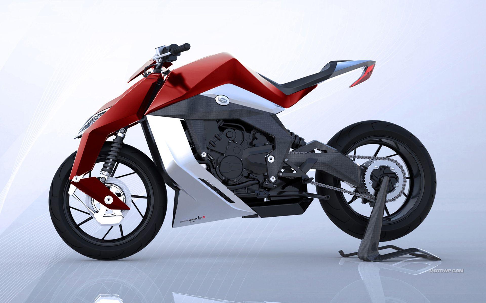 1920x1200 Motorcycles desktop wallpaper Yacouba Feline One Concept