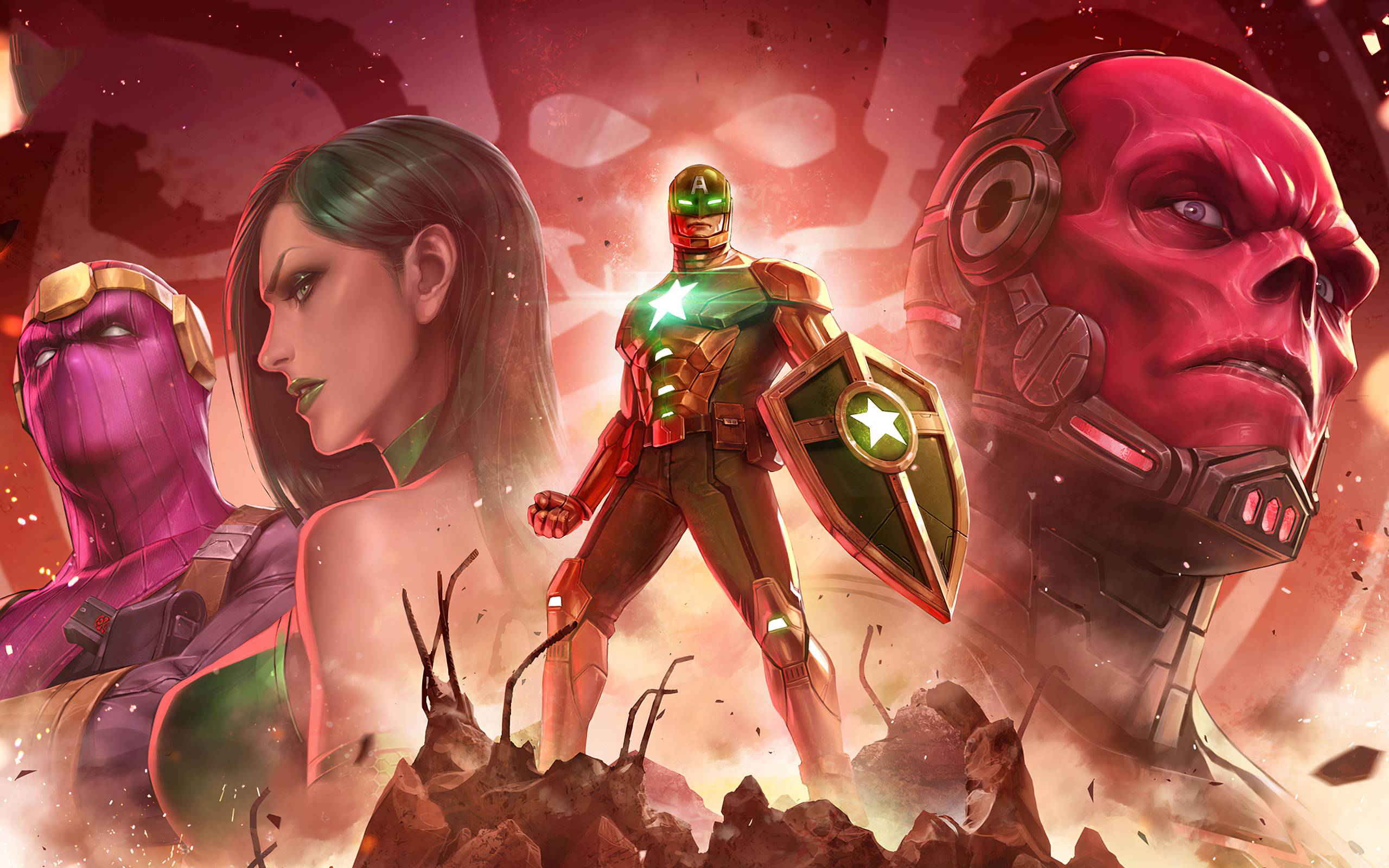 2560x1600 Marvel Future Fight 4K 2560x1600 Resolution Wallpaper, HD Games 4K Wallpaper, Image, Photo and Background