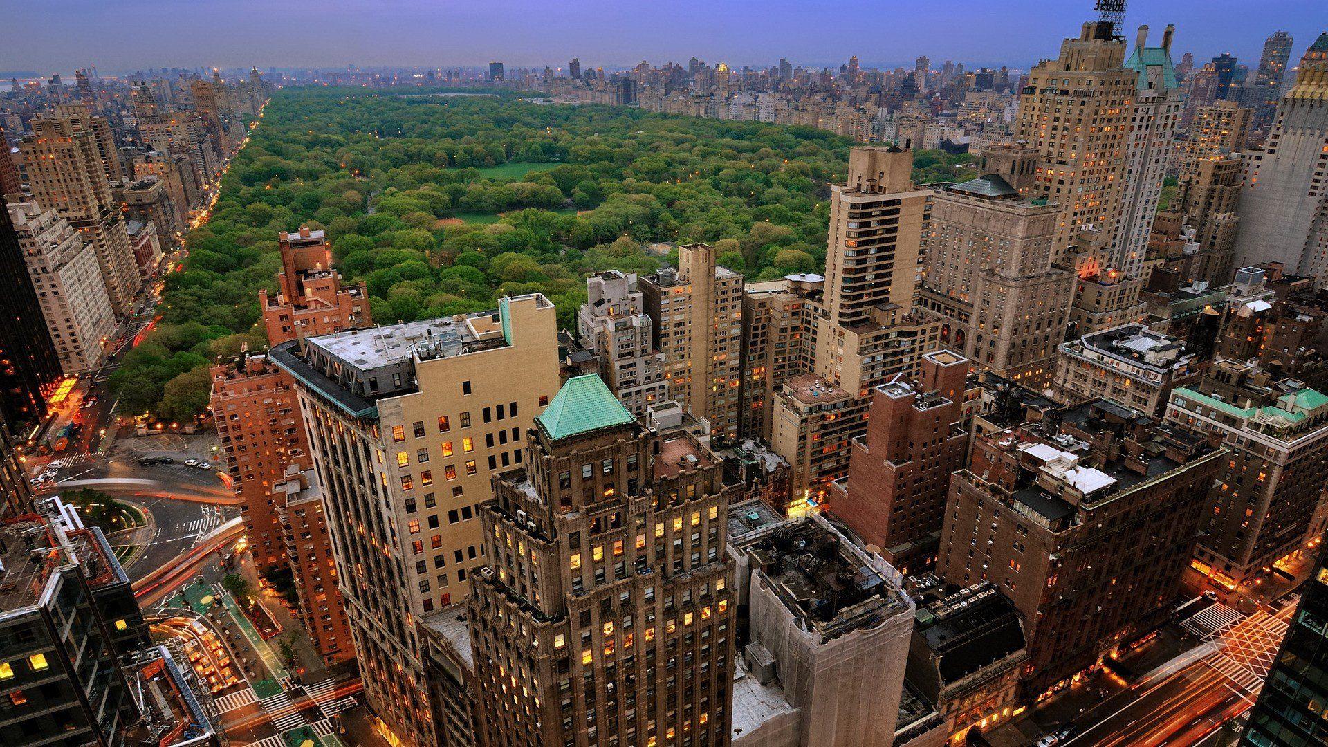 1920x1080 landscapes, Cityscapes, Architecture, New, York, City, Manhattan, Skyscrapers, Central, Park Wallpaper HD / Desktop and Mobile Background